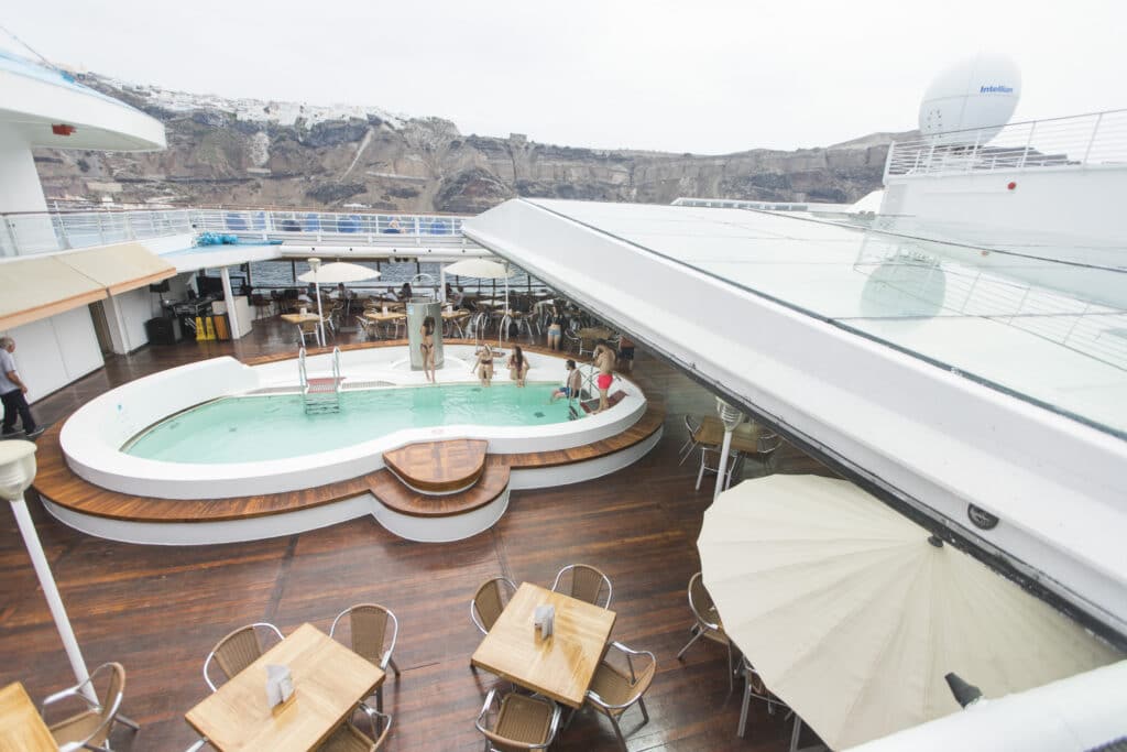 Cruiseschip-Celestyal Crystal-Celestytal-Deck