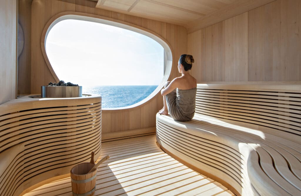 Cruiseschip-Le Bougainville-Ponant Yacht Cruises-Sauna