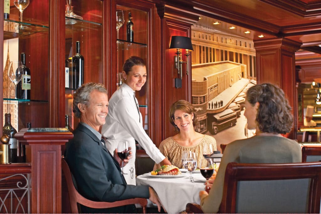 Cruiseschip-Emerald Princess-Princess Cruises-Restaurant Crown Grill