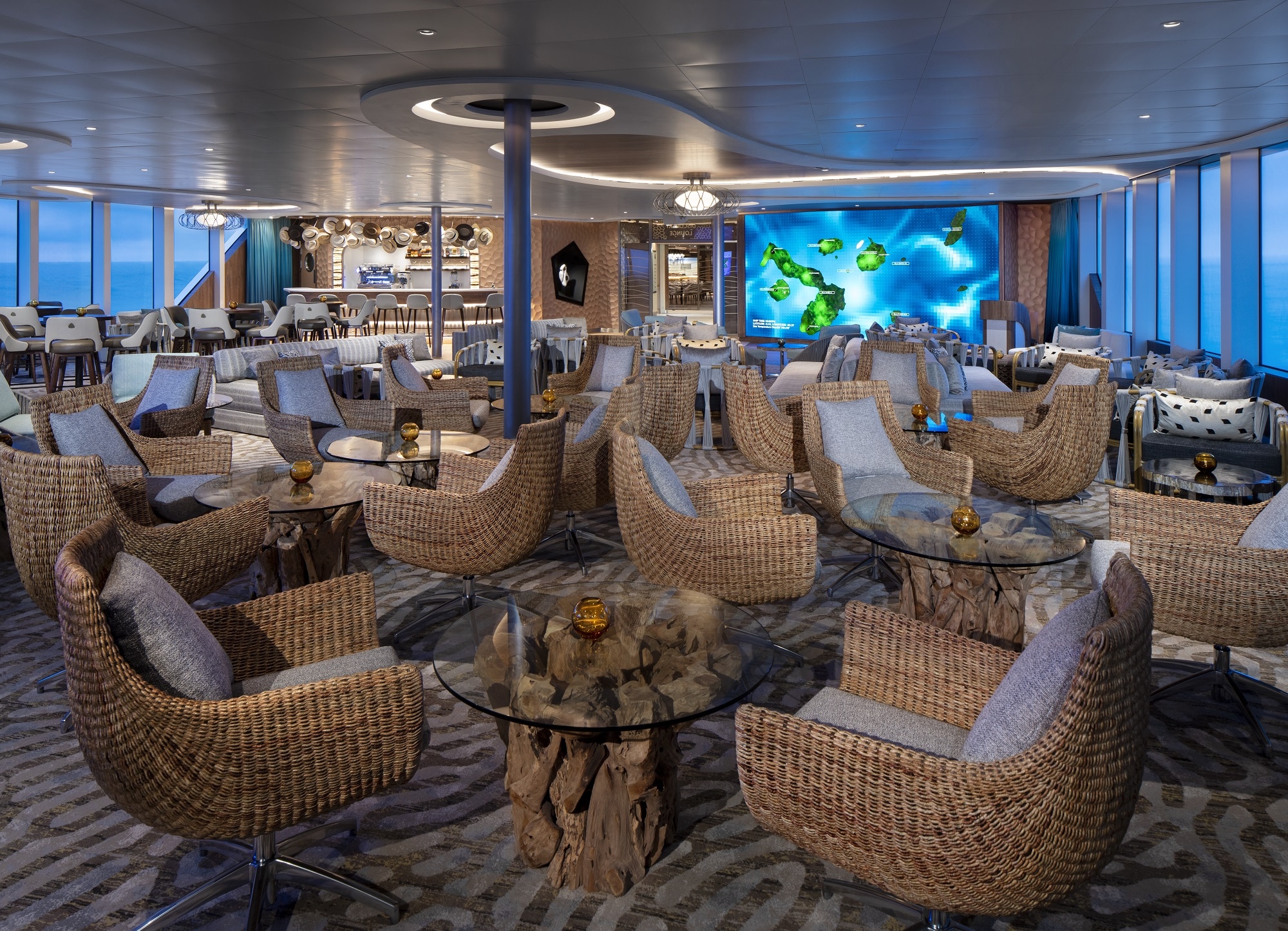 Cruiseschip-Celebrity Flora-Celebrity Cruises-Discovery Lounge