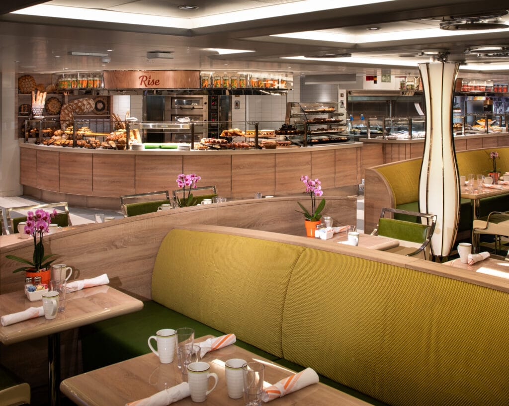 cruiseschip - Holland America Line - Nieuw Statendam - Lido Restaurant