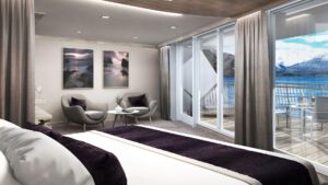 Cruiseschip-Hurtigruten-MS Maud-schip-Expedtition suite-Owners Suite