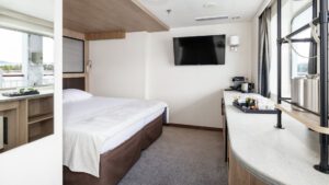 Cruiseschip-Hurtigruten-MS Otto Sverdrup-Schip-Expedition Suite-Mini Suite-Categorie Q2