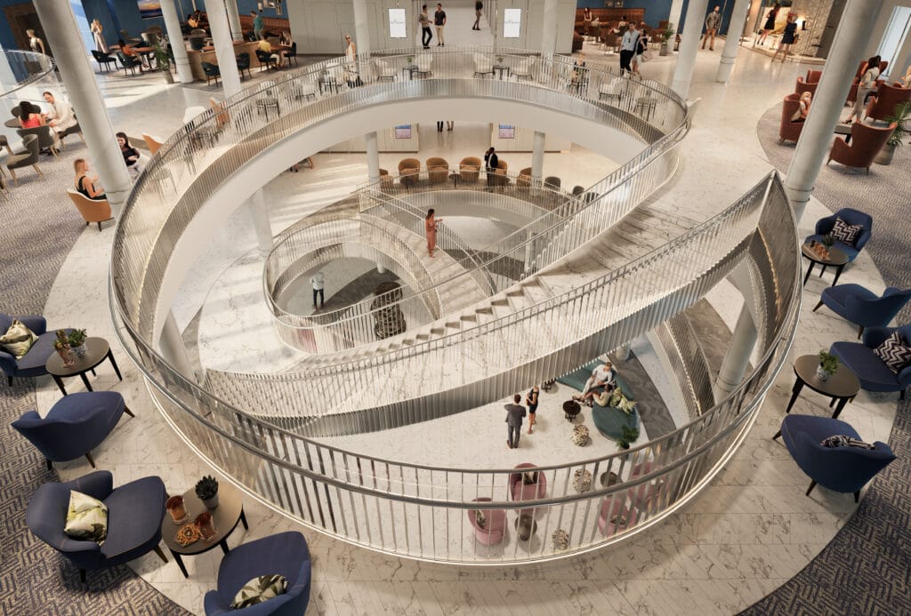 Cruiseschip-Iona-P&O Cruises-Atrium