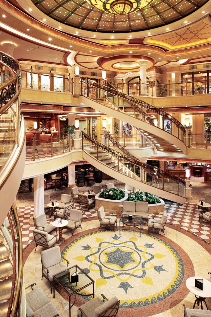 Cruiseschip-Grand Princess-Princess Cruises-Atrium