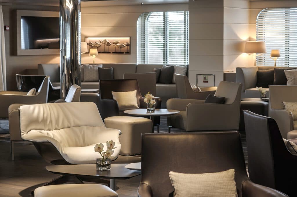 Cruiseschip-Le Soleal-Ponant Yacht Cruises-Lounge