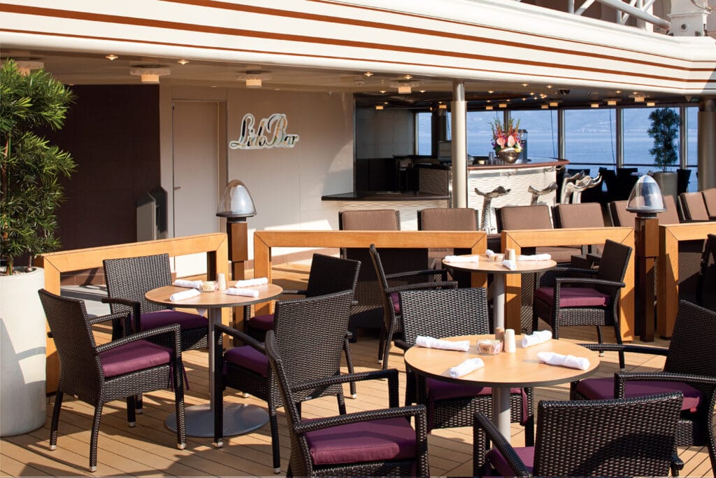 cruiseschip - Holland America Line - Nieuw Amsterdam - Lido Bar