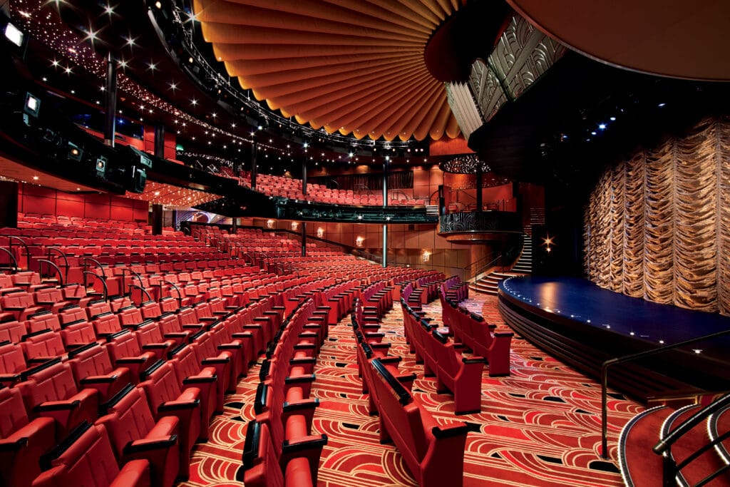 cruiseschip - Holland America Line - Nieuw Amsterdam - Mainstage Theater