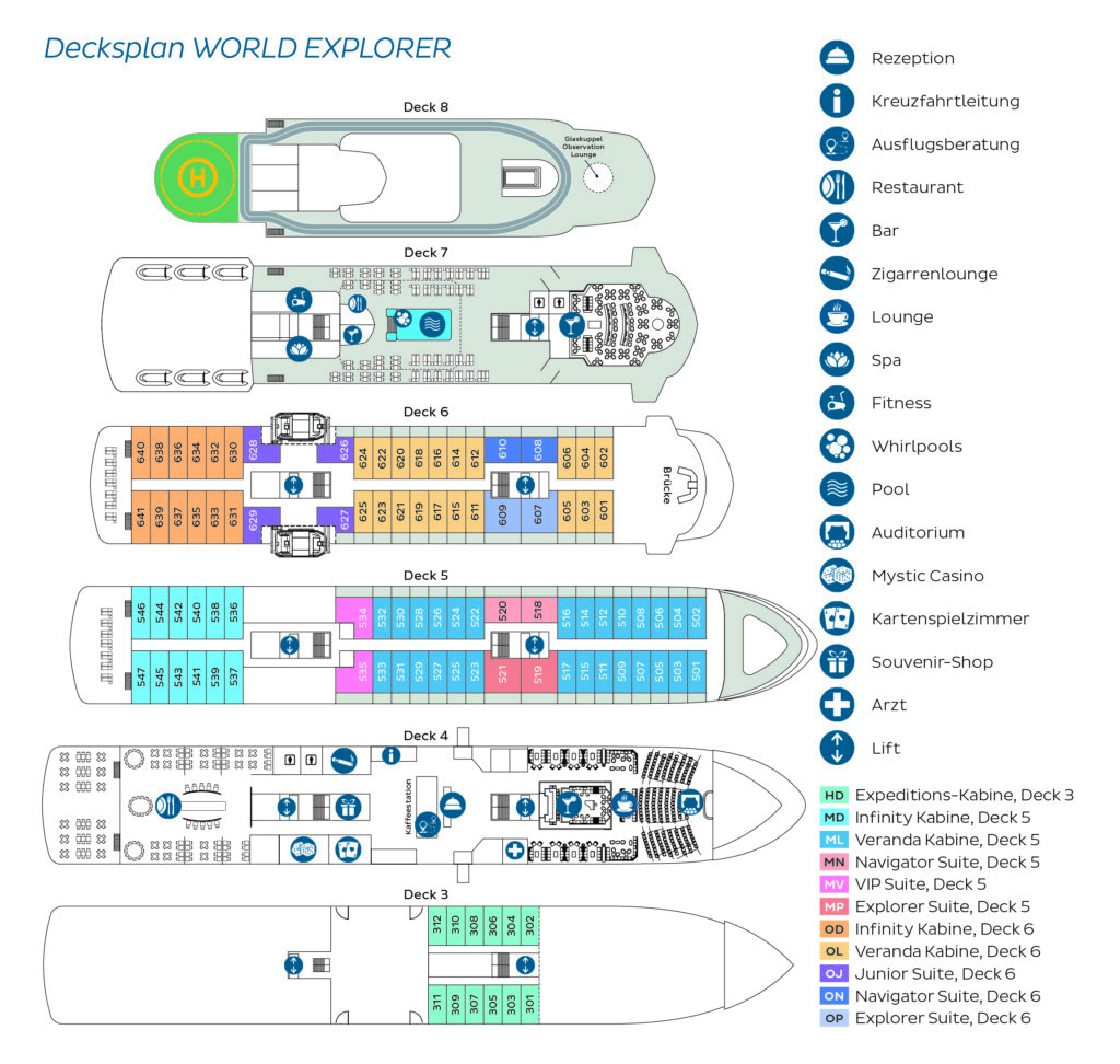 Nicko-MS-WorldExplorer-Rivercruise-dekkenplan