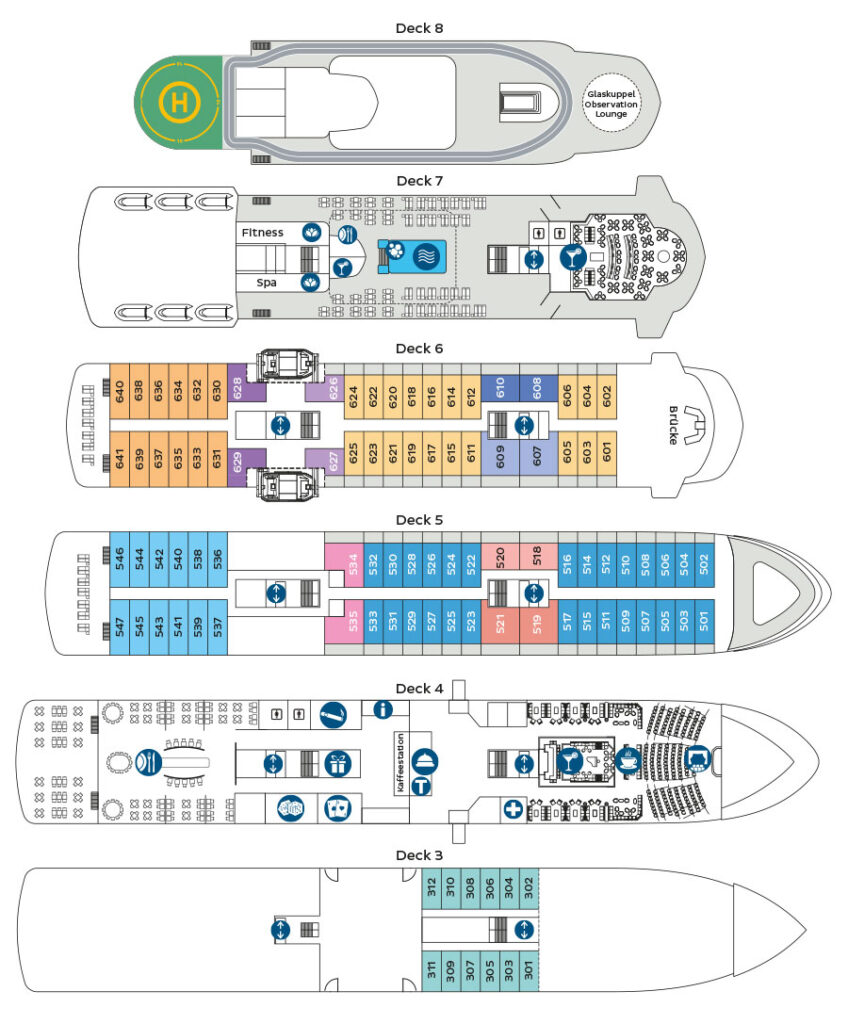 Nicko-MS-WorldVoyager-Zeecruise-dekkenplan