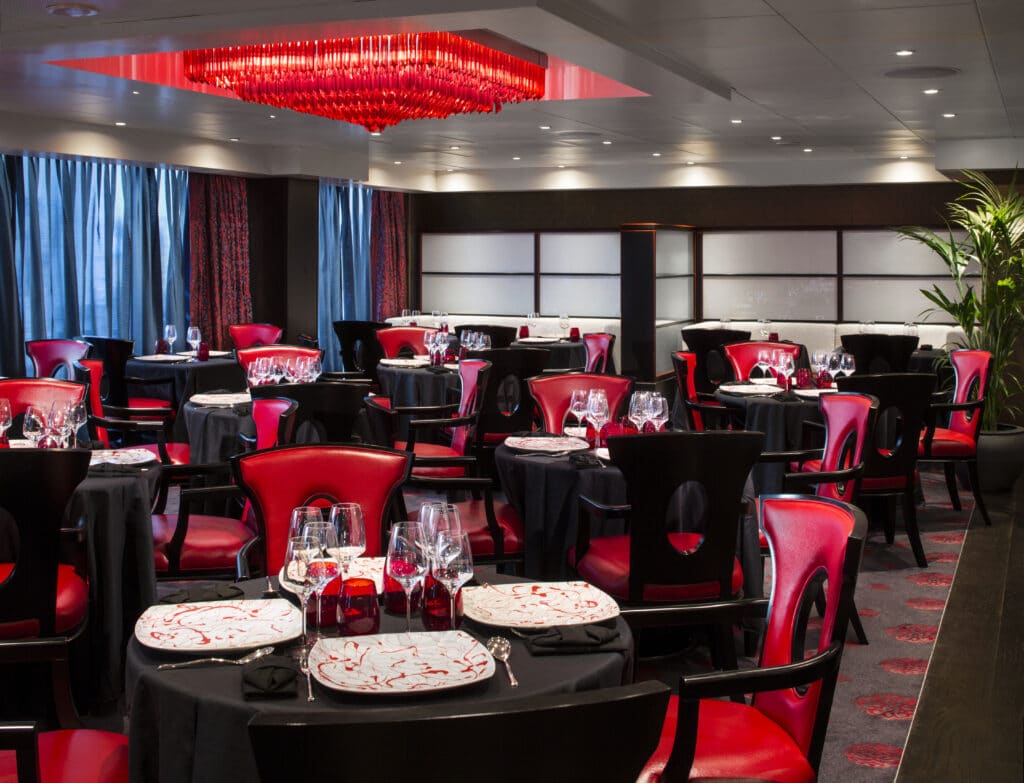 Cruiseschip-Regatta-Oceania Cruises-Restaurant Red Ginger