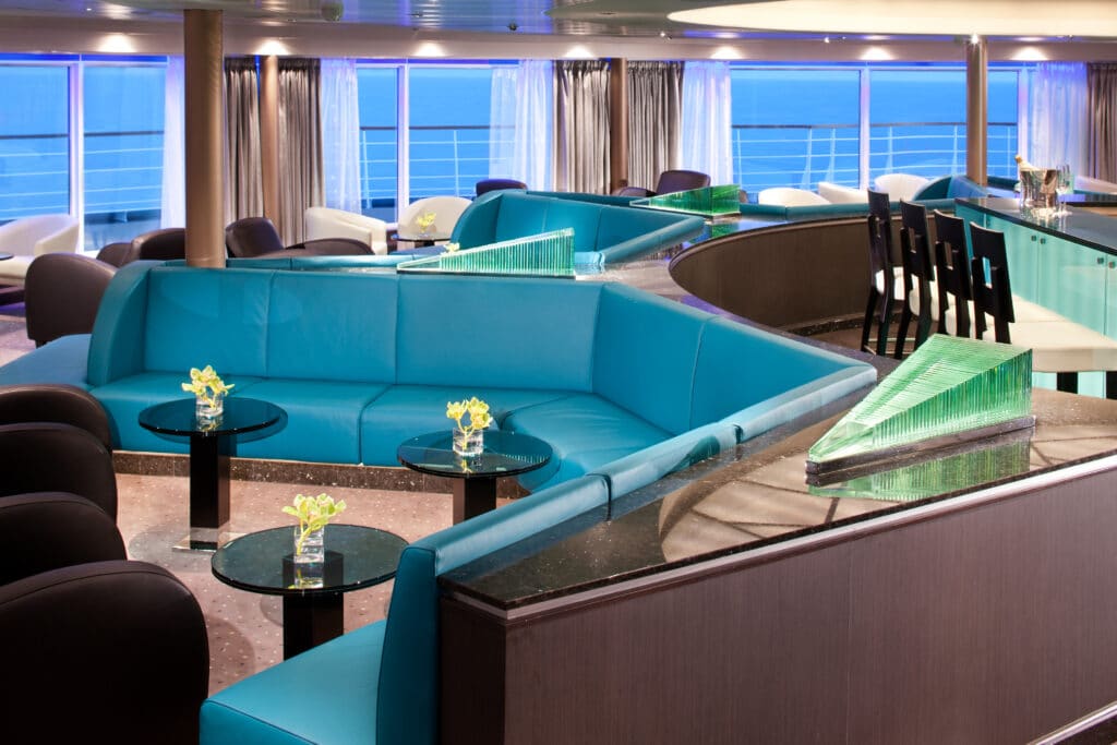 Cruiseschip-Seabourn Sojourn-Seabourn Cruise Line-Observation Lounge