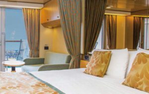 P&O Cruises-P&O Arcadia-schip-Cruiseschip-Categorie EA-EB-EC-ED-EE-EF-Deluxe Balcony Cabin