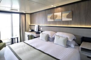 P&O Cruises-P&O Britannia-schip-Cruiseschip-Categorie HA-HB-HC-HD-HE-HF-standard balcony cabin