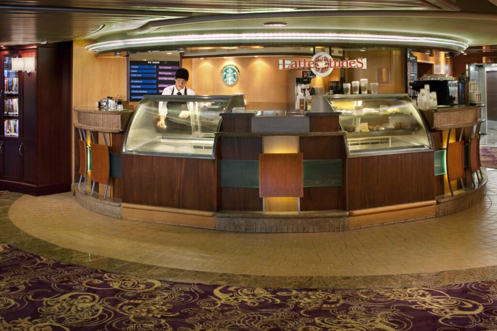 Cruiseschip-Grandeur of the Seas-Royal Caribbean International-Koffiebar