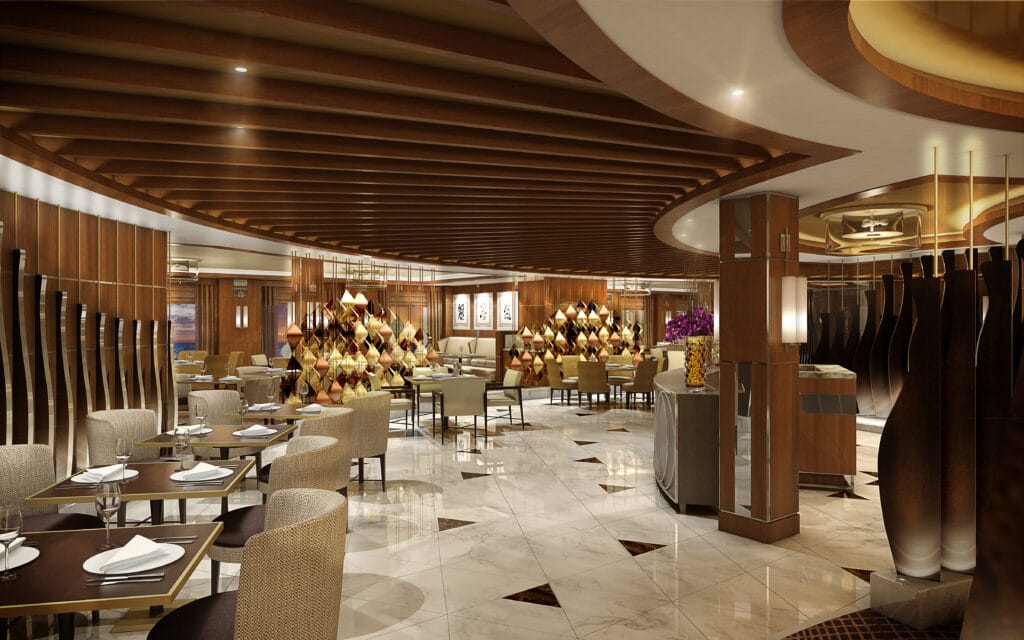 Cruiseschip-Sky Princess-Princess Cruises-Restaurant Sabatinis