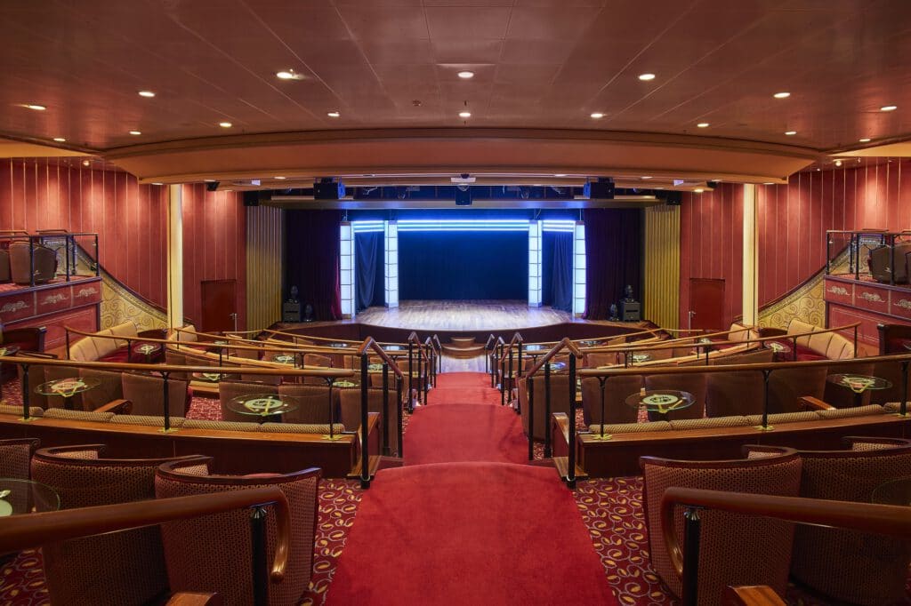 Cruiseschip-Silver Whisper-Silversea Cruises-Theater