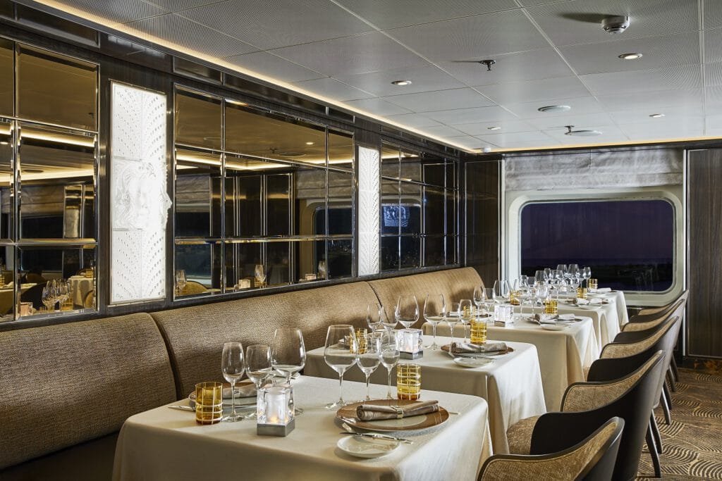 Cruiseschip-Silver Shadow-Silversea Cruises-Restaurant