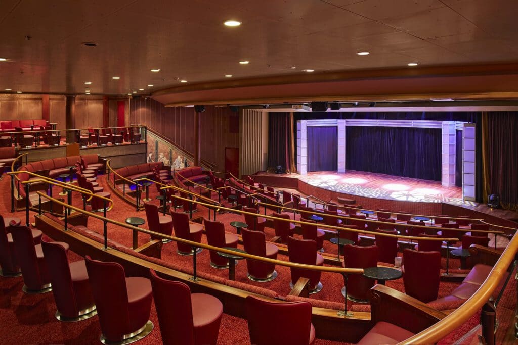 Cruiseschip-Silver Shadow-Silversea Cruises-Theater