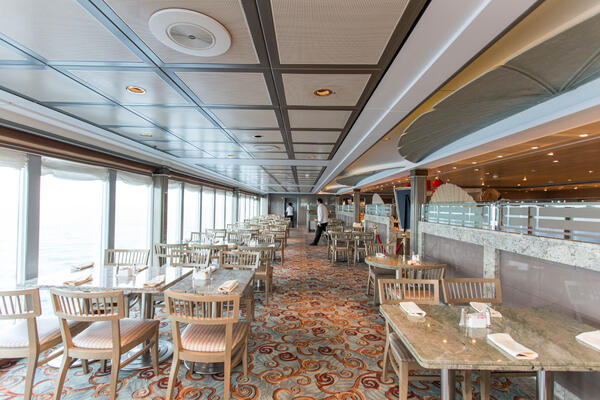 Cruiseschip-Coral Princess-Princess Cruises-Buffet Restaurant