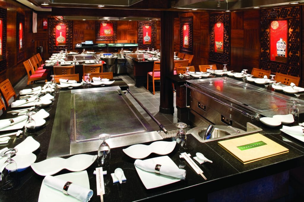 Cruiseschip-Norwegian Gem-Norwegian Cruise Line-Restaurant Teppanyaki