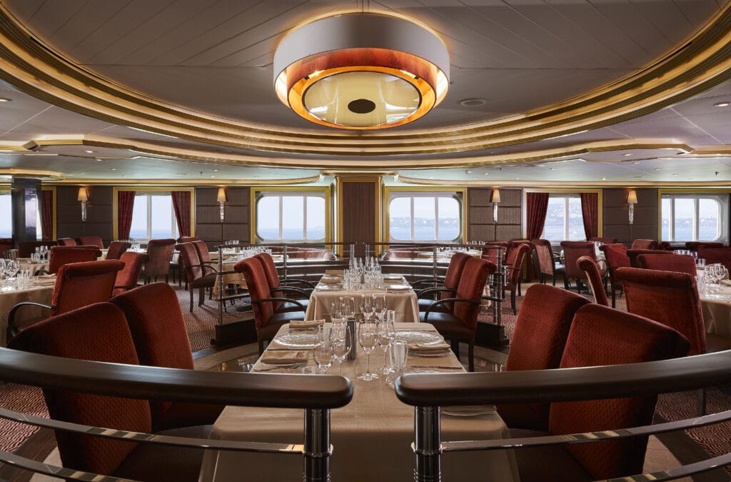 Cruiseschip-Silver Muse-Silversea Cruises-Restaurant