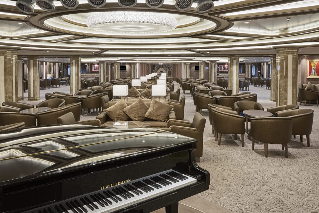 Cruiseschip-Silver Muse-Silversea Cruises-Bar Lounge