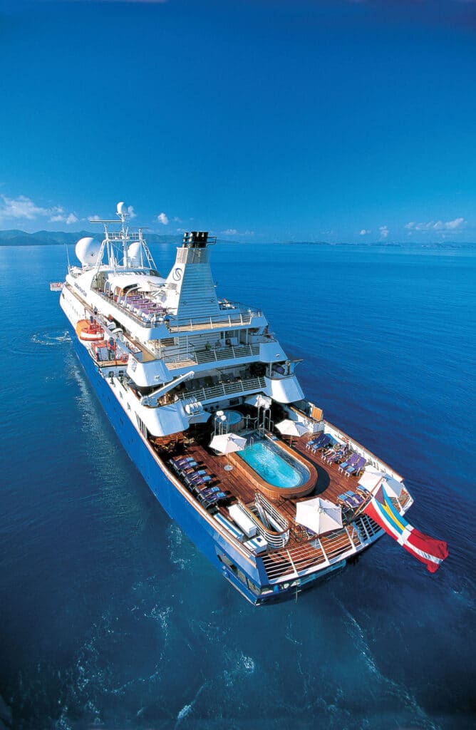 Cruiseschip-SeaDream II-Seadream Yacht Club-Achterdeck