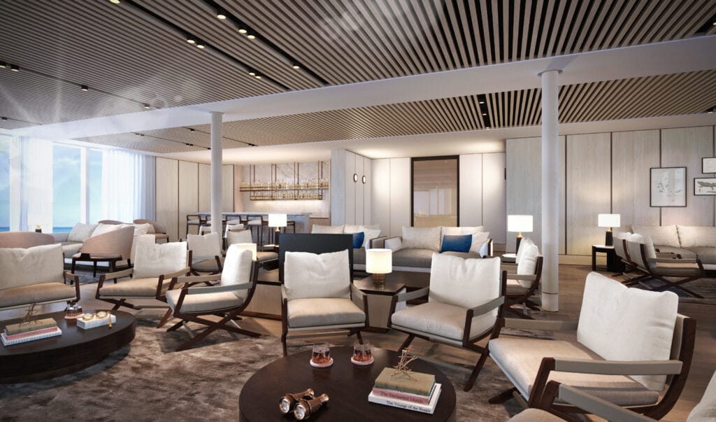 Cruiseschip-Silver Origin-Silversea Cruises-Explorer's Lounge