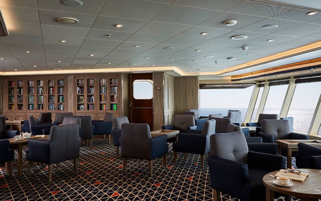 Cruiseschip-Silver Moon-Silversea Cruises-Bibliotheek