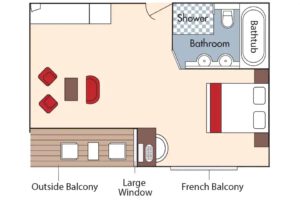 Amawaterways-AmaBella-schip-rivierschip-cruiseschip-Categorie Suite-diagram