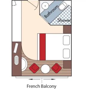 Amawaterways-AmaKristina-schip-rivierschip-cruiseschip-Categorie CA-buitenhut frans balkon-diagram