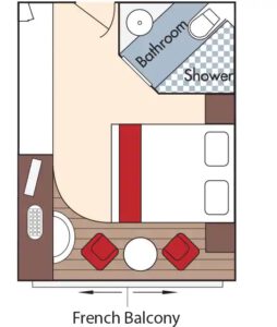 Amawaterways-AmaPrima-AmaReina-AmaSonata-AmaVenita-schip-rivierschip-cruiseschip-Categorie C-buitenhut frans balkon-diagram