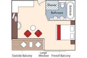 Amawaterways-AmaPrima-AmaReina-AmaSonata-AmaVenita-schip-rivierschip-cruiseschip-Categorie Suite-diagram