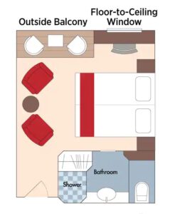 Amawaterways-Amadouro-AmaVida-schip-rivierschip-cruiseschip-categorie B-A-balkonhut-diagram