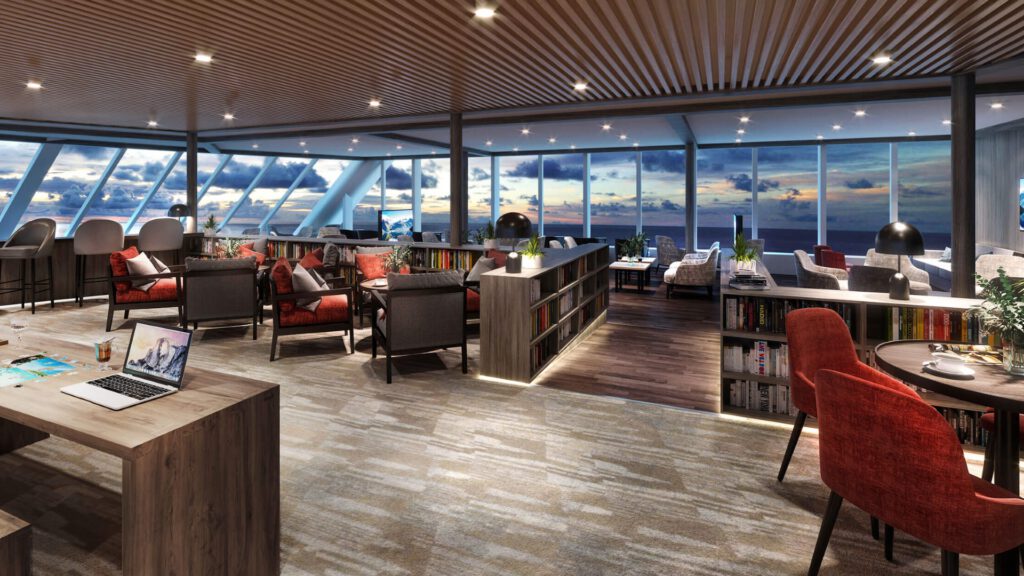Cruiseschip-Hurtigruten-MS Maud-schip-Explorer Bar