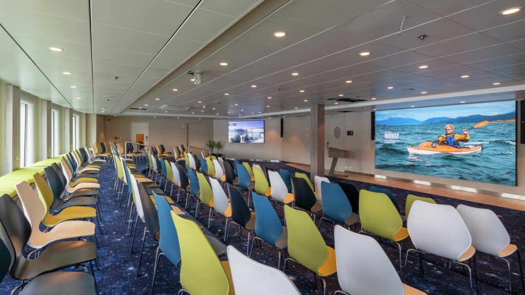 Cruiseschip-Hurtigruten-MS Otto Sverdrup-Schip-Presentatieruimte