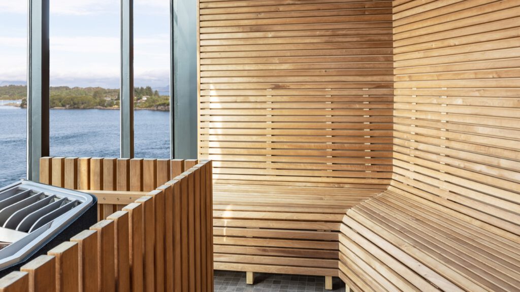 Cruiseschip-Hurtigruten-MS Otto Sverdrup-Schip-Sauna