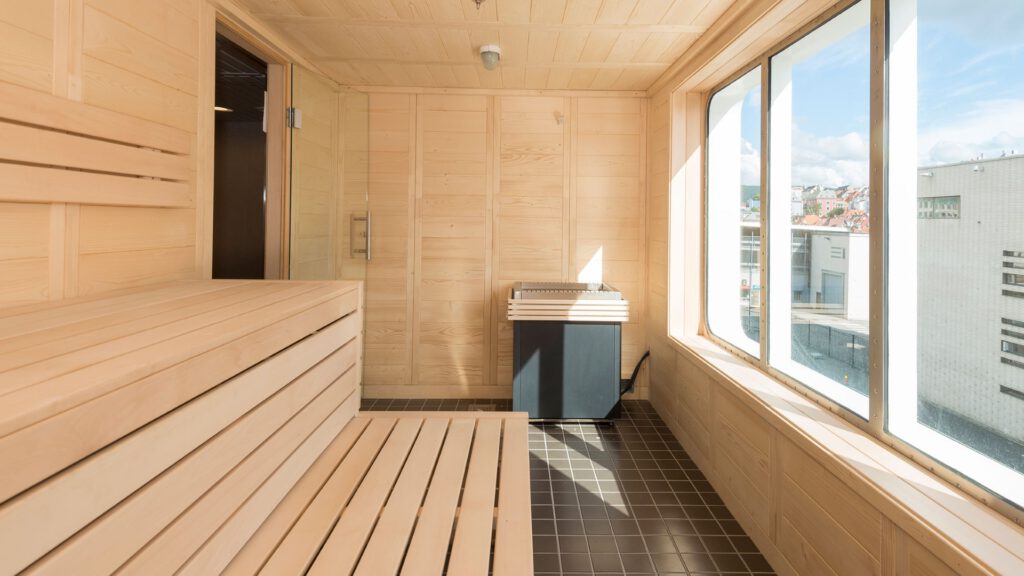 Cruiseschip-Hurtigruten-MS Spitsbergen-schip-Sauna