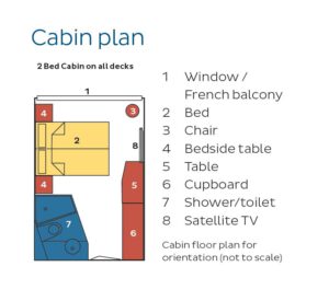 Nicko-MS-Vision-rivierscruise-kamer-cabinplan