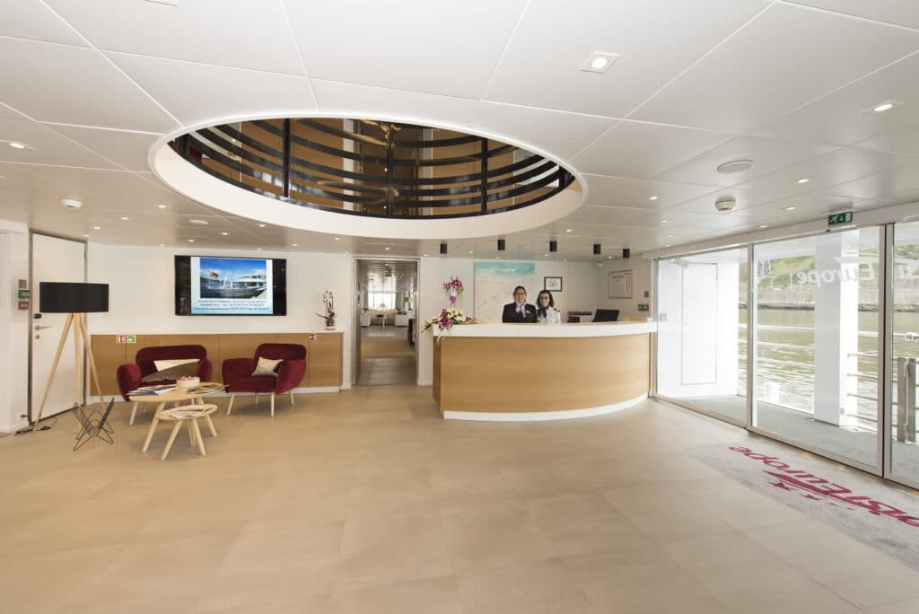 Rivierschip-CroisiEurope-MS Miguel Torga-Cruise-Receptie
