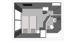 CroisiEurope-MS Infante don Henrique-Rivierschip-Cruise-Diagram-Buitenhut