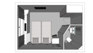 Rivierschip-CroisiEurope-MS Seine Princess-Cruise-Diagram-Buitenhut