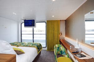 Rivierschip-CroisiEurope-MS Elbe Princesse ll-Cruise-Hutcategorie-Buitenhut-Bovendek