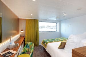 Rivierschip-CroisiEurope-MS Elbe Princesse ll-Cruise-Hutcategorie-Buitenhut-Hoofddek