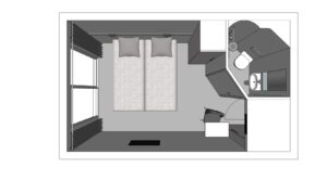 Rivierschip-Croisieurope-MS La Belle de Cadix-Cruise-Hutcategorie-Diagram-Buitenhut