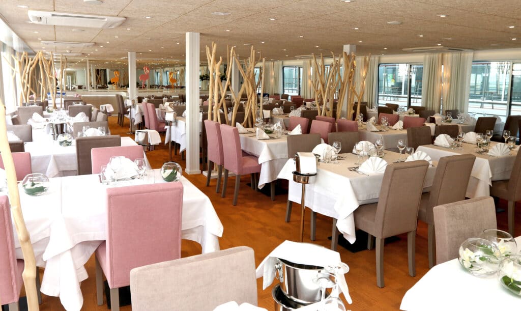 Rivierschip-CroisiEurope-MS-Camargue-Cruise-Restaurant