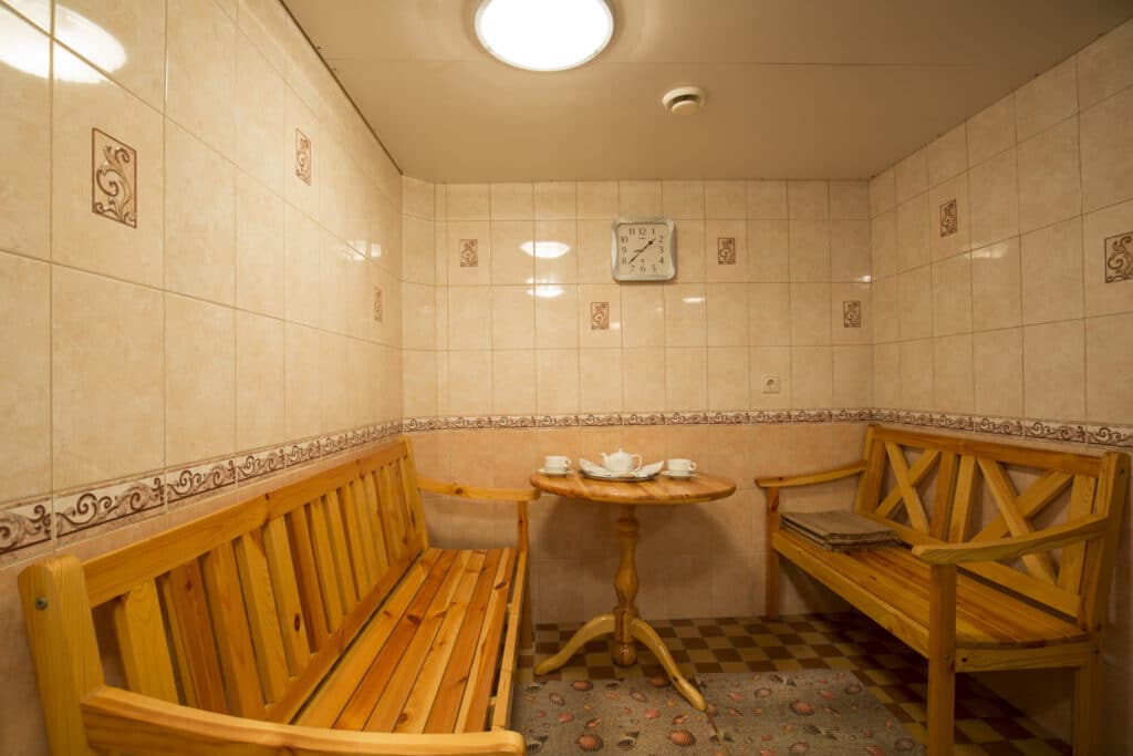 Rivierschip-CroisiEurope-MS Georgy Chicherin-Cruise-Sauna