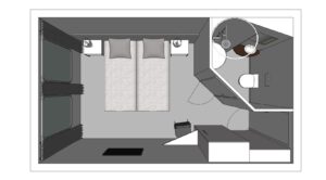 CroisiEurope-MS Belle de L'Adriatique-Cruise-Hutcategorie-Diagram-Hut
