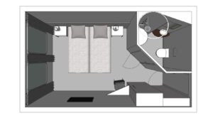 CroisiEurope-MS Belle de L'Adriatique-Cruise-Hutcategorie-Diagram-Hut